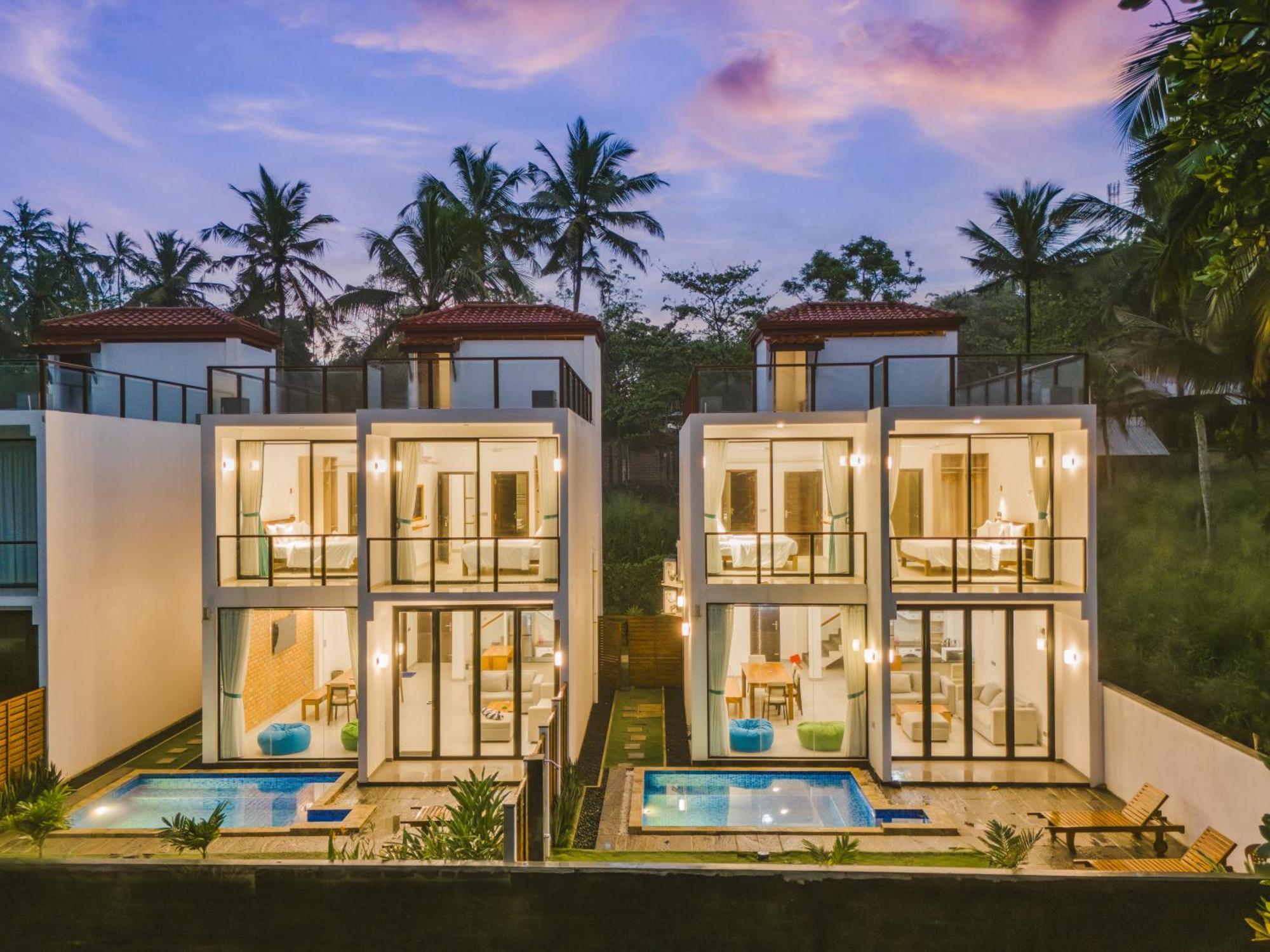 Kaas Villas - Entire Two Bedroom Villa With Private Pool & Garden Dikwella Esterno foto
